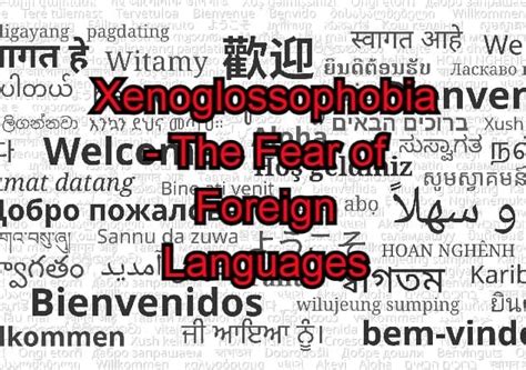 Xenoglossophobia: Chinh Phục Lòng Sợ Bất Ngờ với Trò Chơi Thử Thách ngôn ngữ!